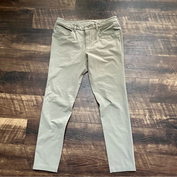 lululemon athletica Other - Lululemon Athletica m5593 ABC skinny athletic golf chino pants 31 *read carbon